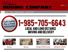 Tablet Screenshot of northshoremovingco.com
